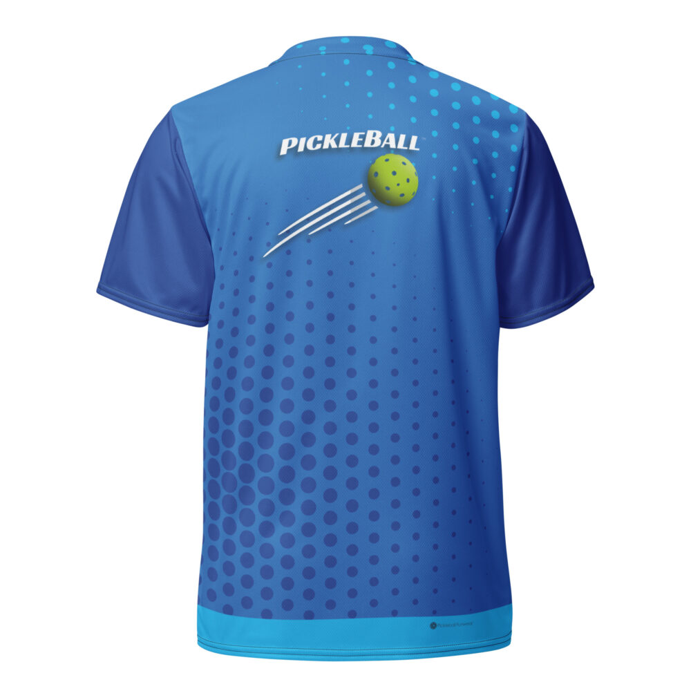 Ball Streak & Dots – Pickleball Unisex Sports Jersey / T-Shirt - Image 2