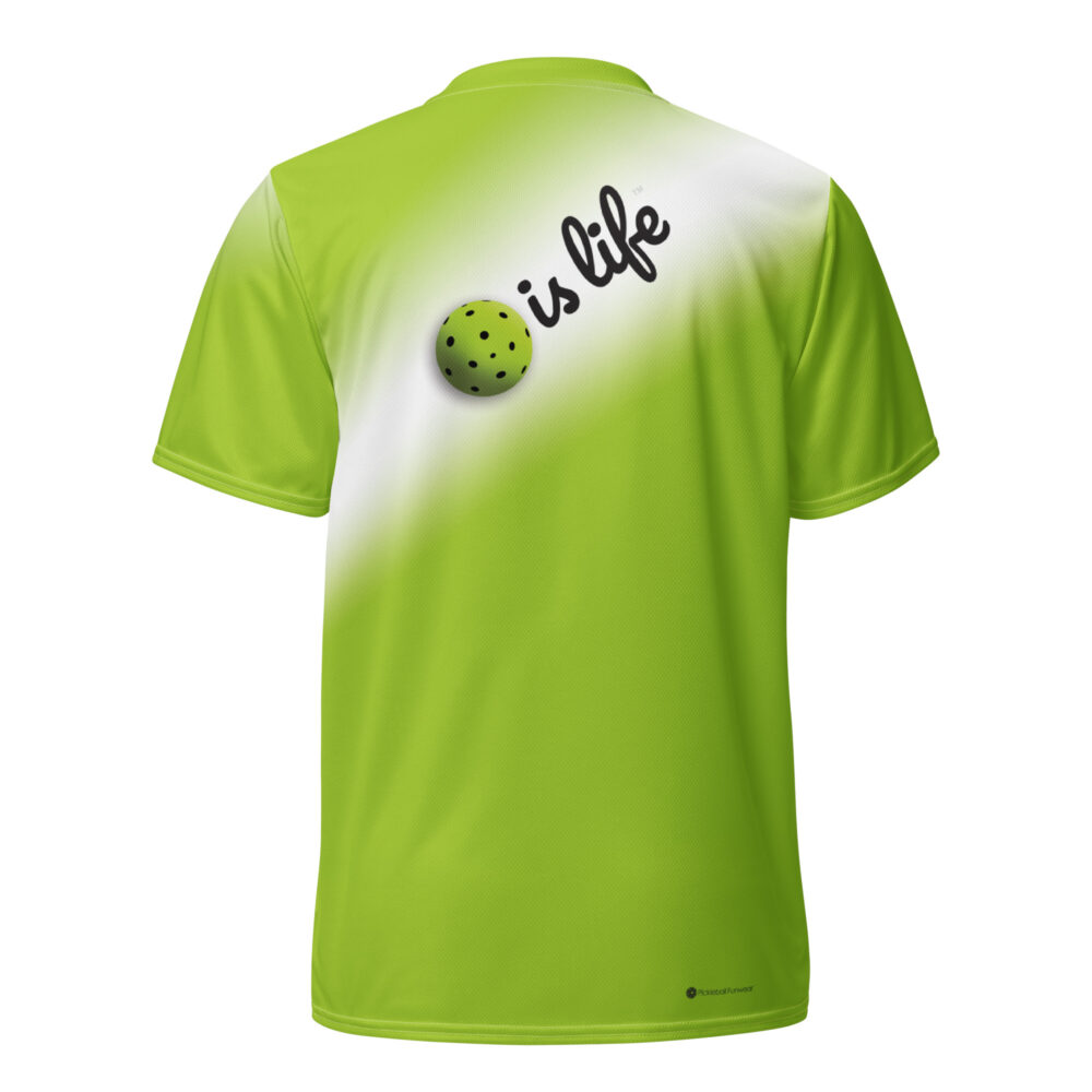 Pickleball is Life (bright green) – Pickleball Unisex Sports Jersey / T-Shirt - Image 2