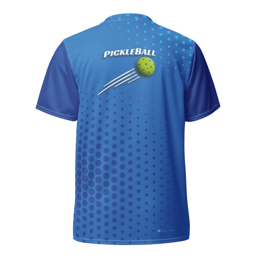 Ball Streak & Dots V2 – Pickleball Unisex Sports Jersey / T-Shirt - Image 2
