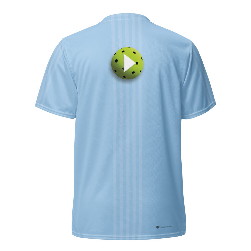 Play Pickleball (light blue) – Pickleball Unisex Sports Jersey / T-Shirt - Image 2