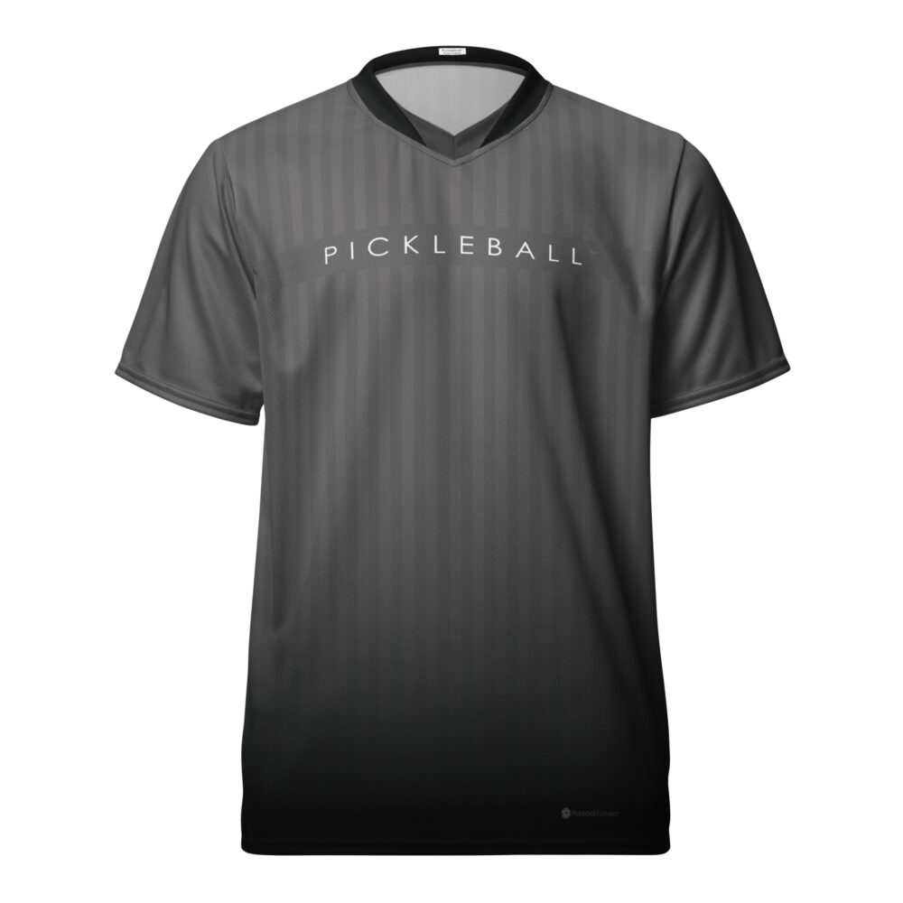 PICKLEBALL (gray & black) Pickleball Unisex Sports Jersey / T-Shirt