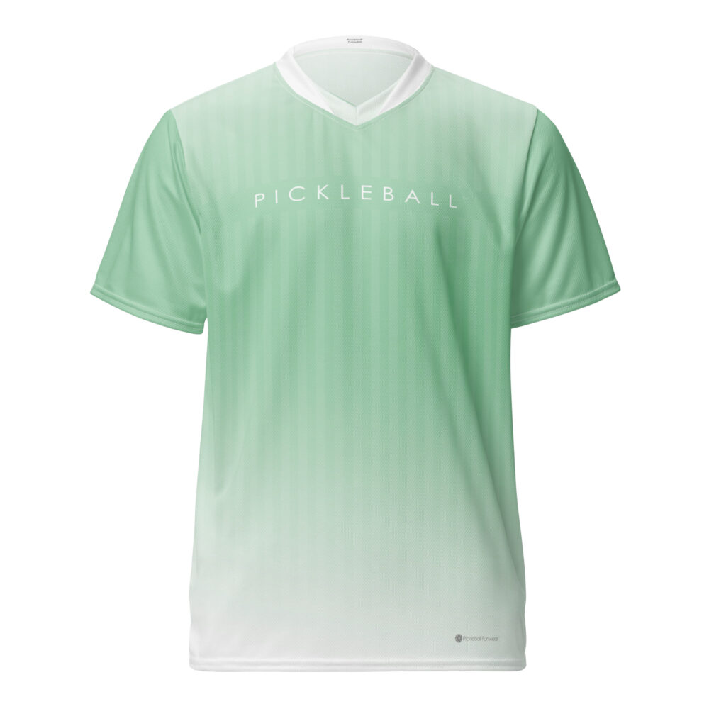 PICKLEBALL (light green & white) Pickleball Unisex Sports Jersey / T-Shirt
