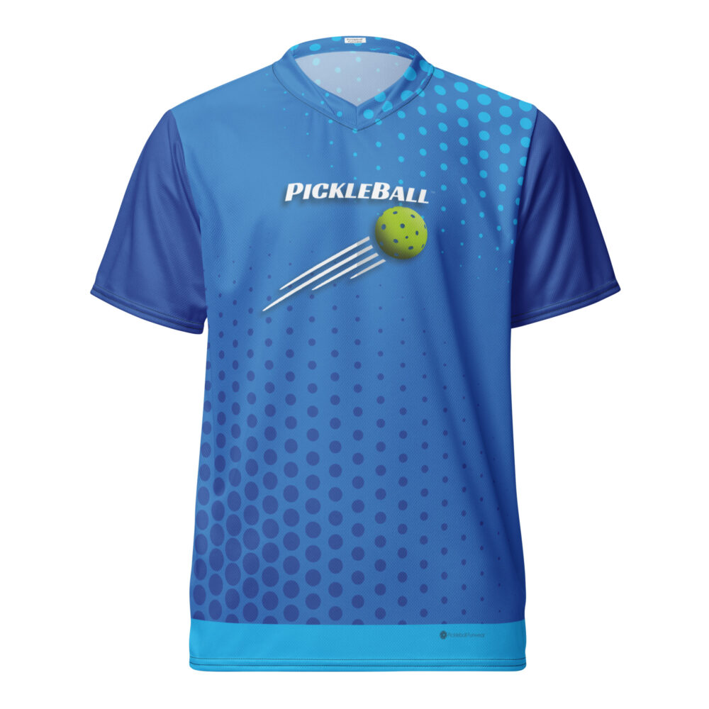 Ball Streak & Dots – Pickleball Unisex Sports Jersey / T-Shirt