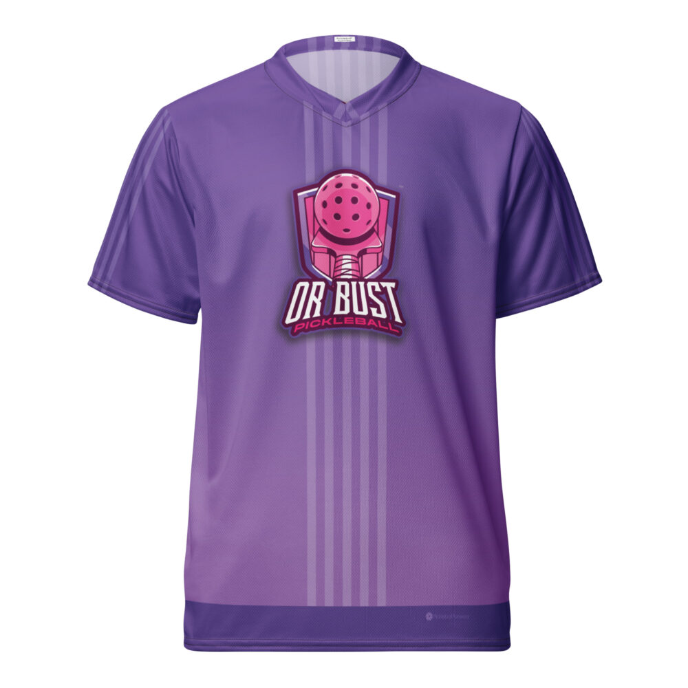 Pickleball Or Bust – Pickleball Unisex Sports Jersey / T-Shirt