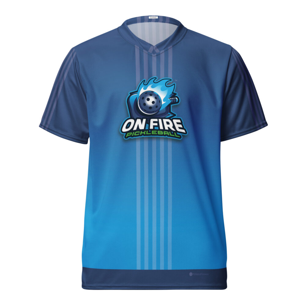 Pickleball On Fire – Pickleball Unisex Sports Jersey / T-Shirt