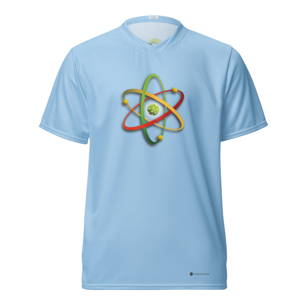 Atomic Pickleball (extra light blue) – Pickleball Unisex Sports Jersey / T-Shirt