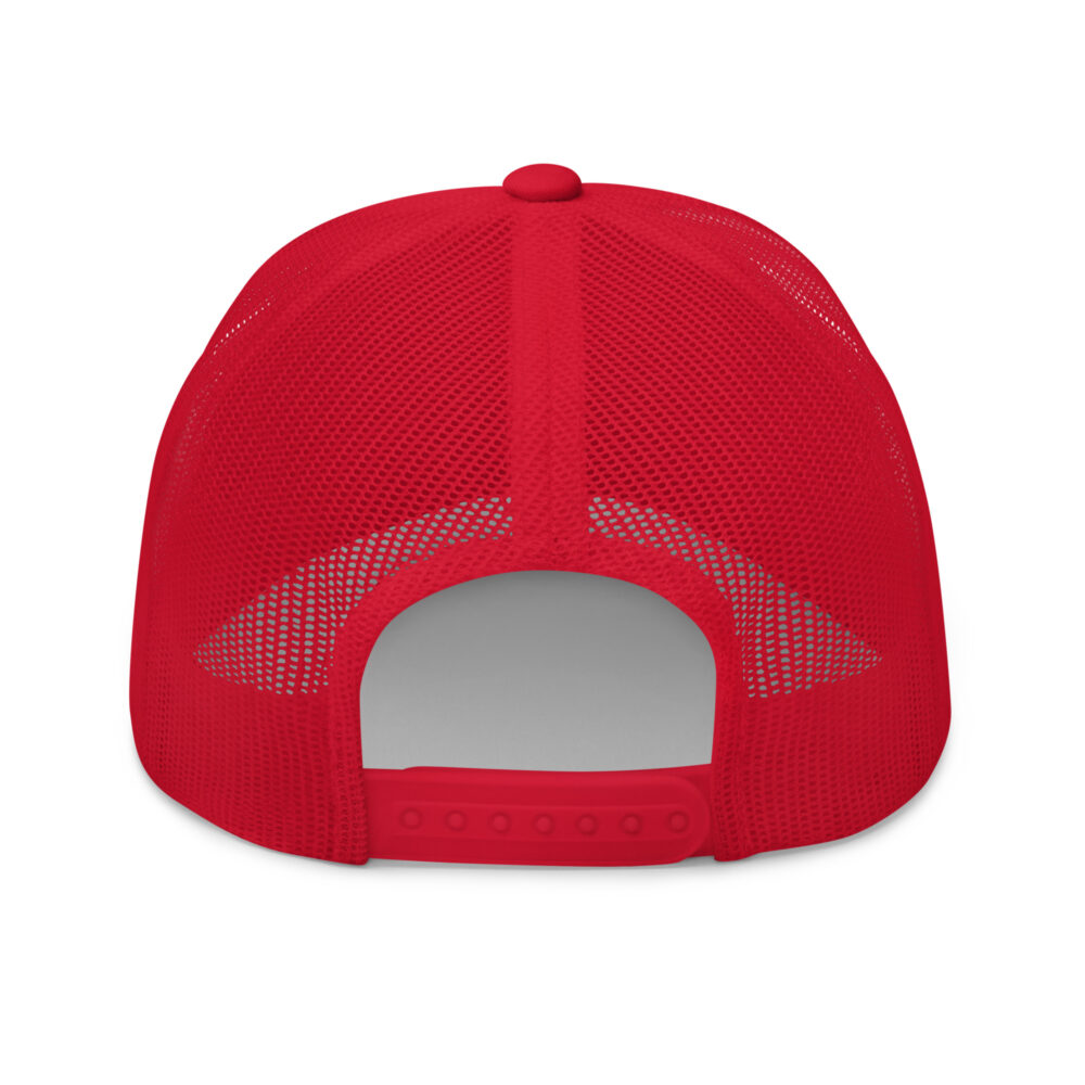 Pickleball Hat (gold letters) – Red Snap Back Mesh Pickleball Hat/Cap - Image 2